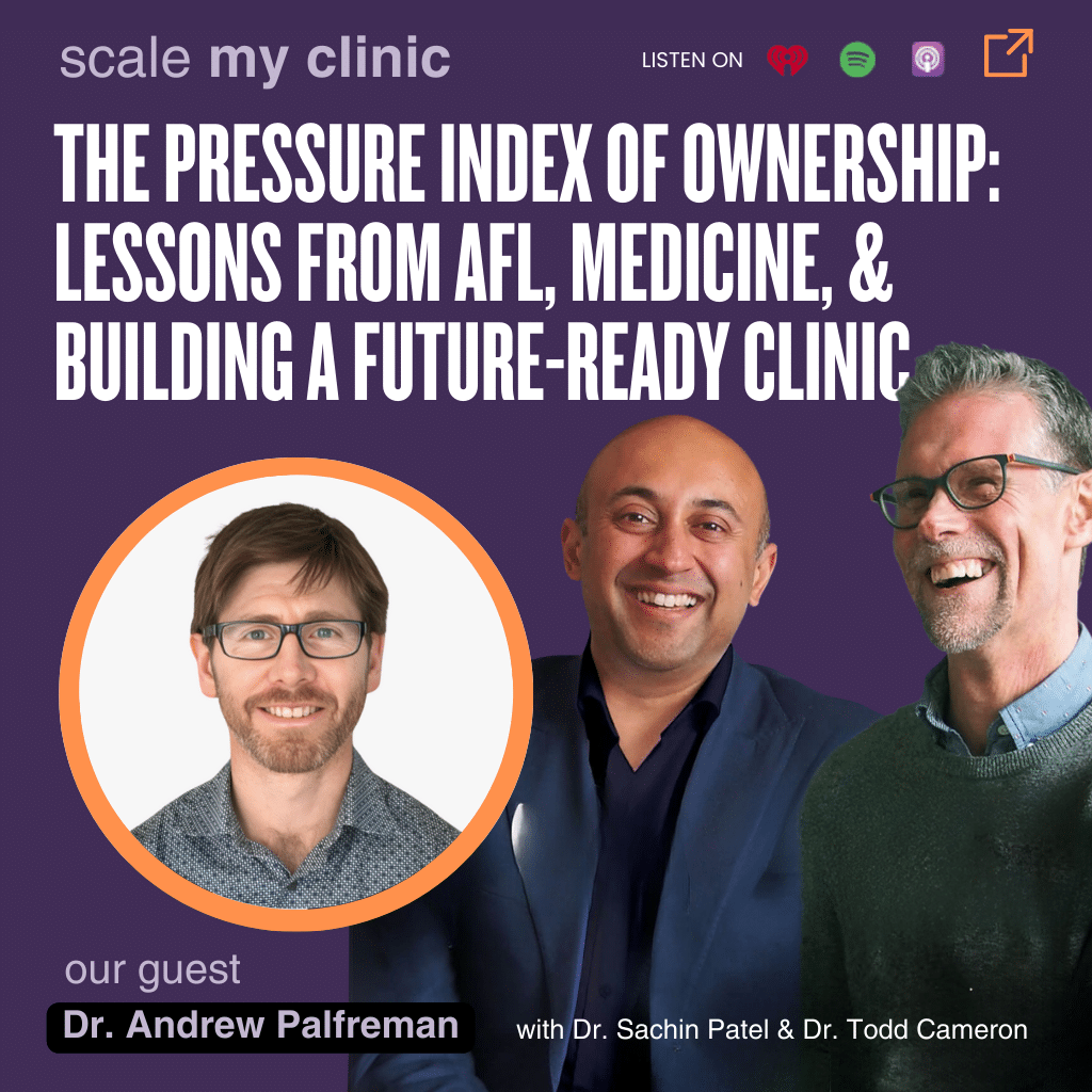 The Pressure Index of Ownership: Lessons from AFL, Medicine, and Building a Future-Ready Clinic